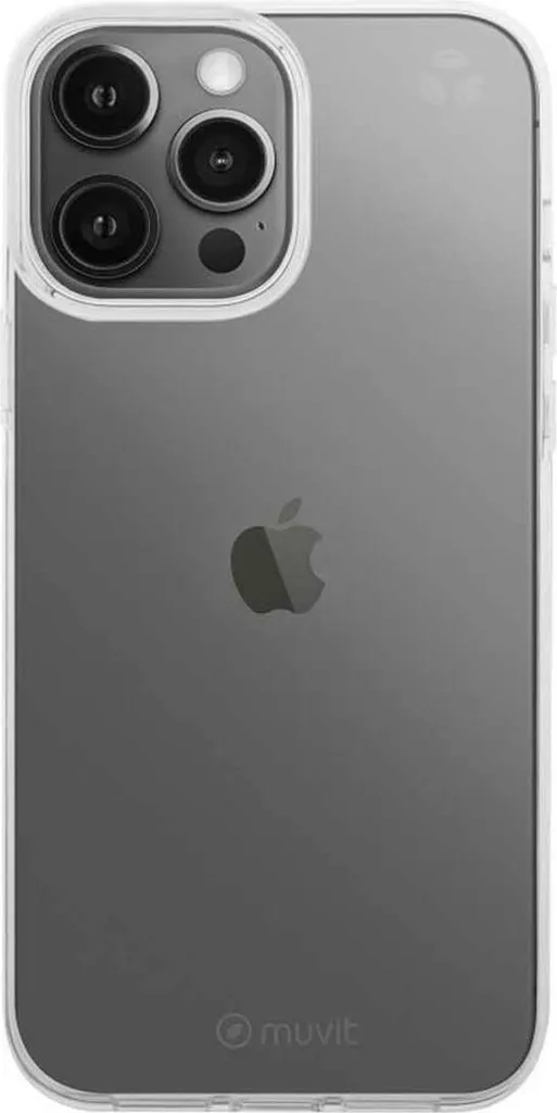 Muvit Cover iPhone 13 Pro: Trasparente, Sottile e Anti-Shock - 3