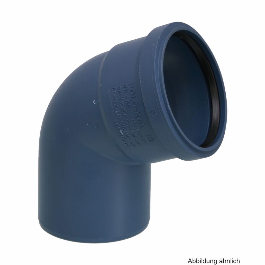 Poloplast POLO-KAL NG, Bogen, DN 110/67, 1 Stk.