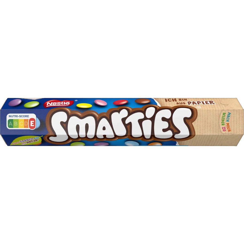 Smarties Milchschokoladenlinsen mit buntem Zuckerüberzug Produktbild 