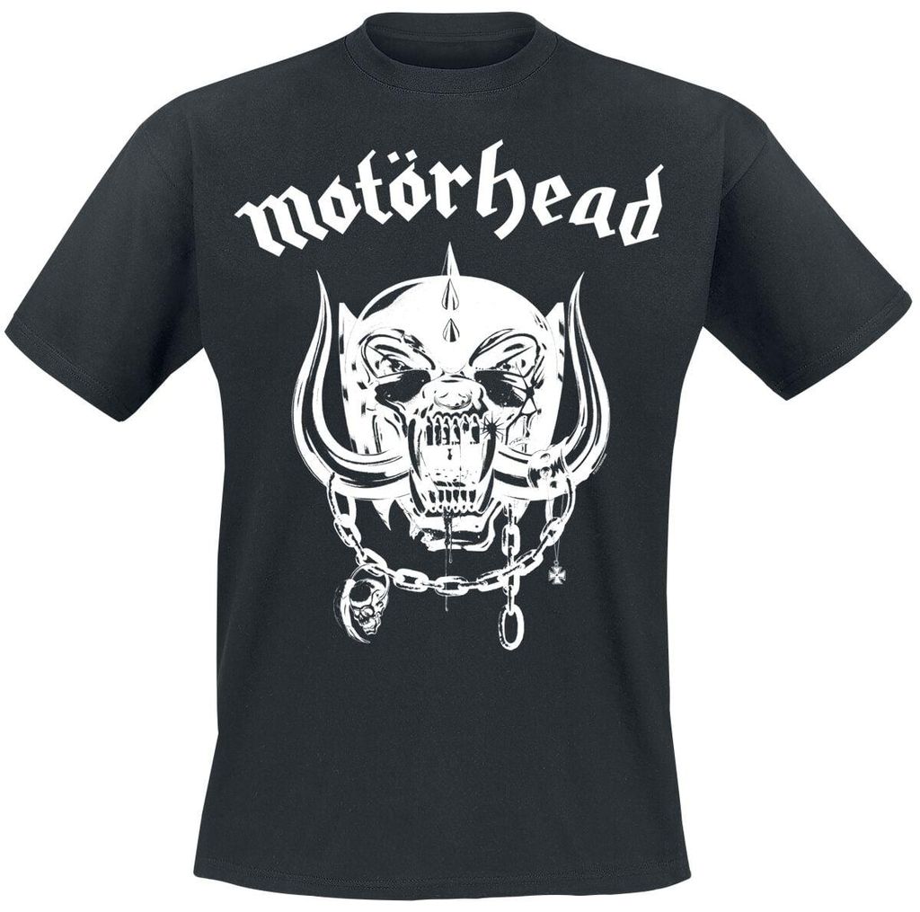 Motörhead T-Shirt Herren Warpig Logo schwarz 4XL
