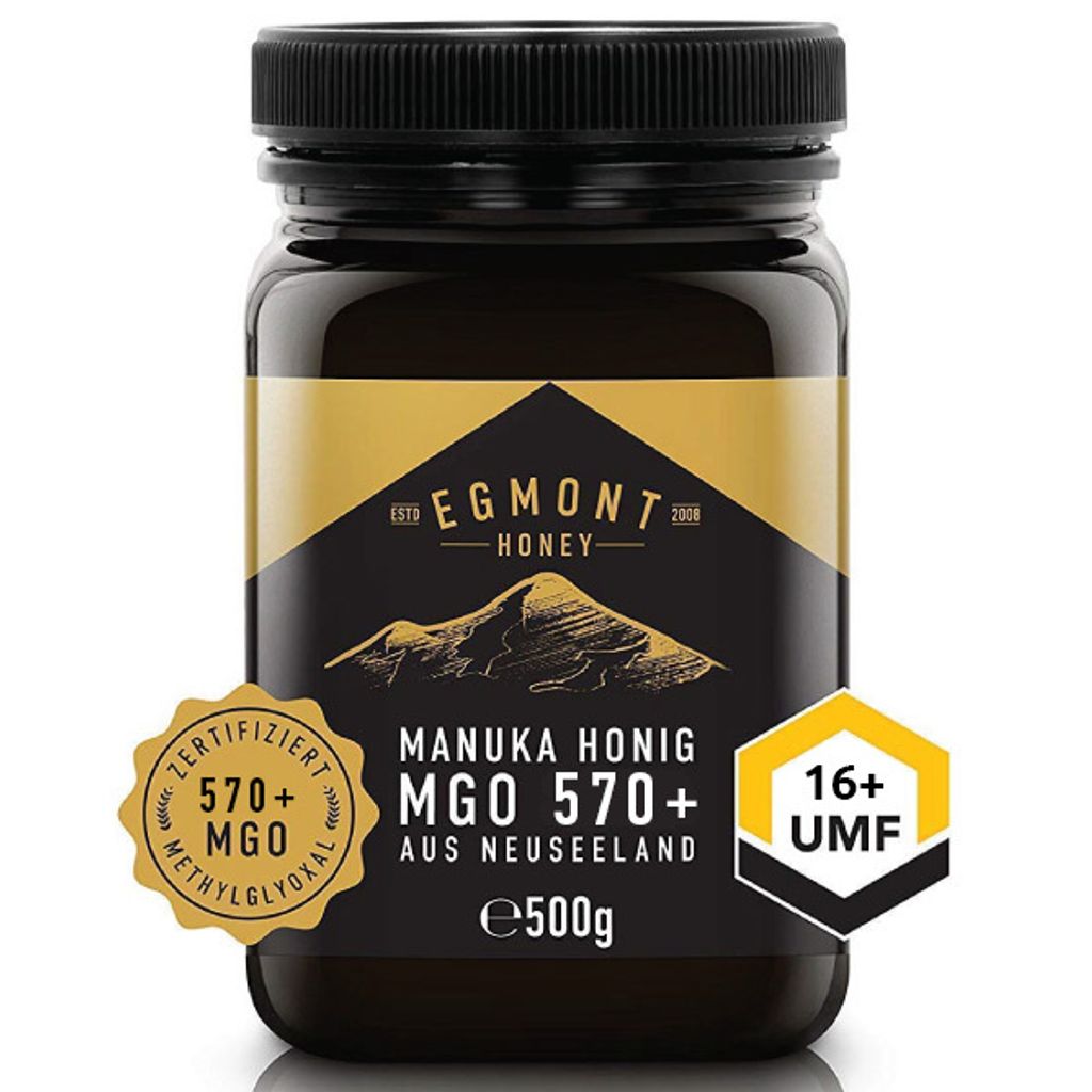 Egmont Manukahonig 500g MGO 570+ Produktbild 