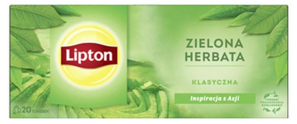 Tè verde Lipton Green Classic 20 bustine Immagine del prodotto 