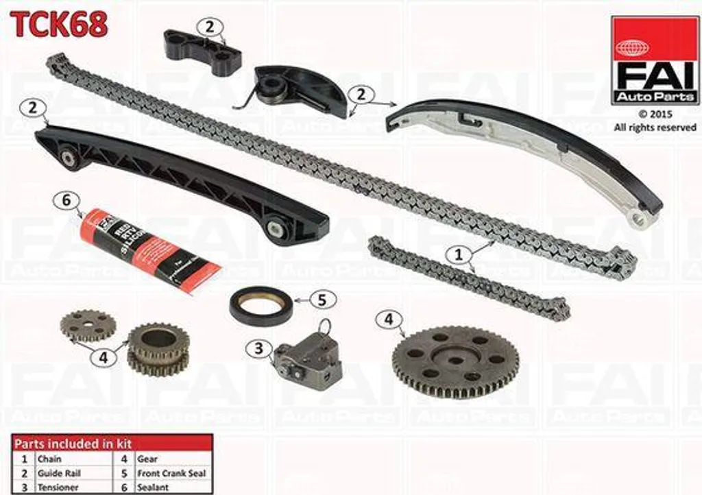 Kit Distribution Haute Résistance TCK68 OE L30512201 pour Tucson 6