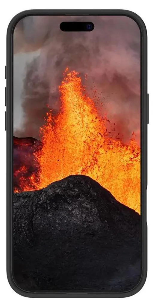 Coque dbramante1928 Iceland Ultra D3O MagSafe iPhone 16 Noir Intense