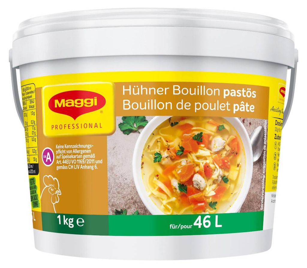 Maggi kuřecí bujón pasty silné základní balení 1000g Obrázek produktu 