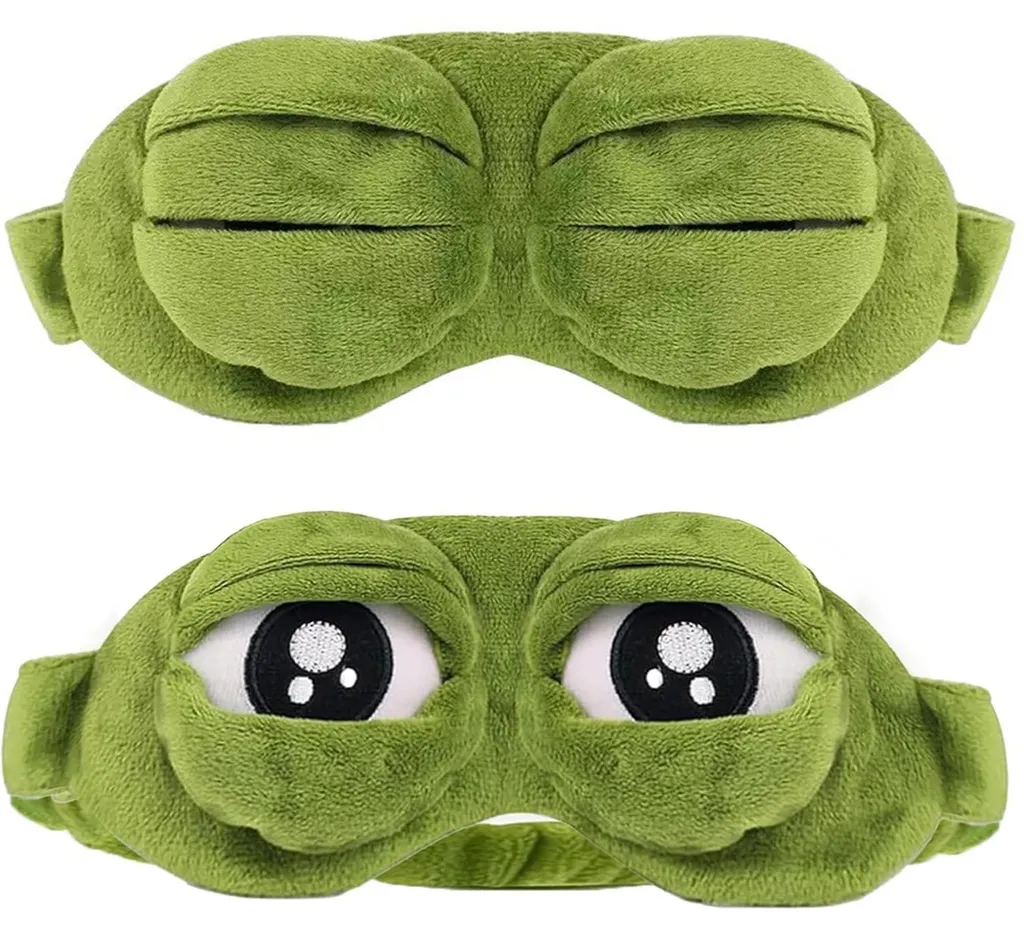 Masque Sommeil Voyage pour Avion et Train - Accessoire Repos Ludique