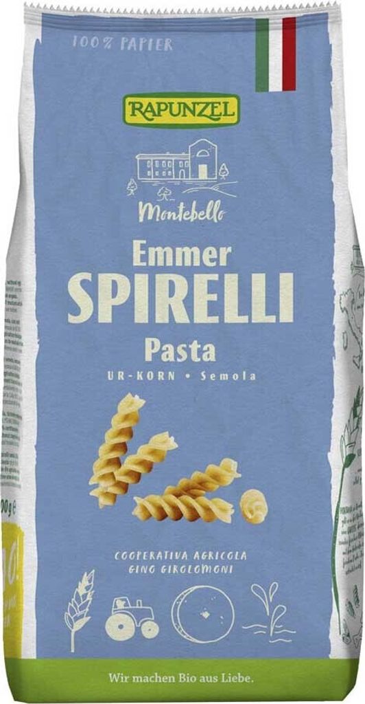 Rapunzel 217064, Špirála, Krátke cestoviny, 500 g, 356 Obrázok produktu 