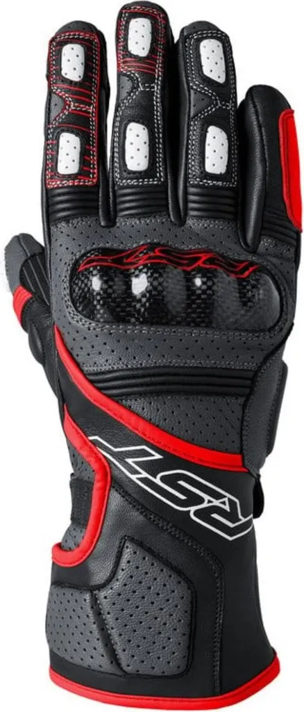 Gants Moto RST Fulcrum pour Route et Circuit Homme Rouge Taille XL