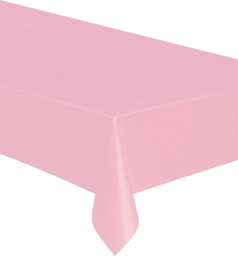 PVC Tischdecke Vera babyrosa 2,74 x 1,37m Produktbild 