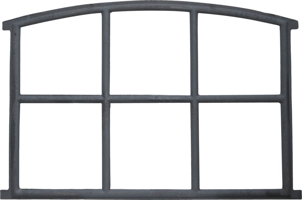 Stallfenster Fenster Scheunenfenster Eisen grau 84cm Antik-Stil Eisenfenster