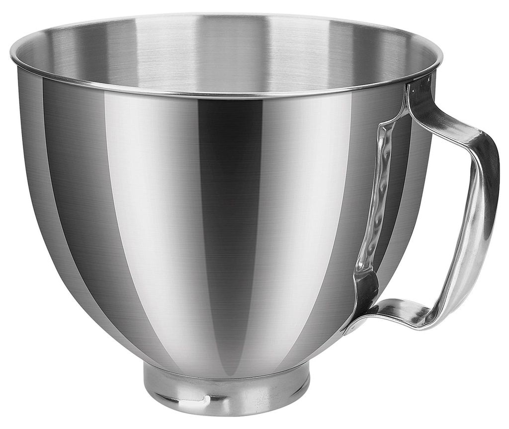 Edelstahlschüssel 5 QT KitchenAid Artisan 4.5-5 QT – Griff & Spülmaschinenfest