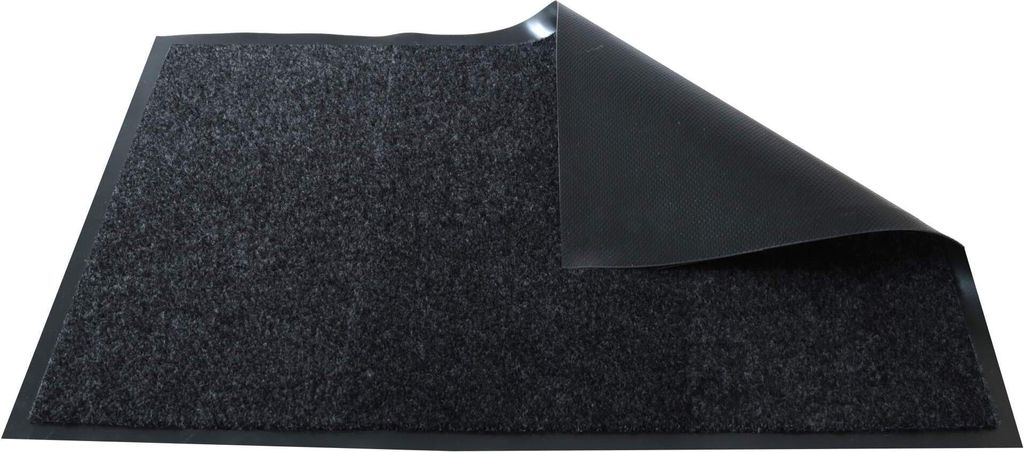 Homeline Schmutzfangmatte Fußmatte 120 x 80 cm schwarz Produktbild 