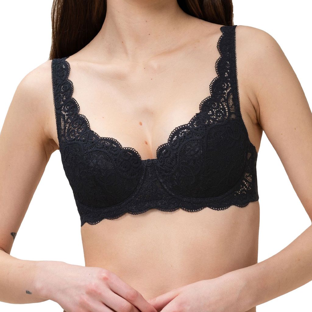 Triumph Amourette Floral Lace, Mäkký pohár, Čierna, Obrázok produktu 