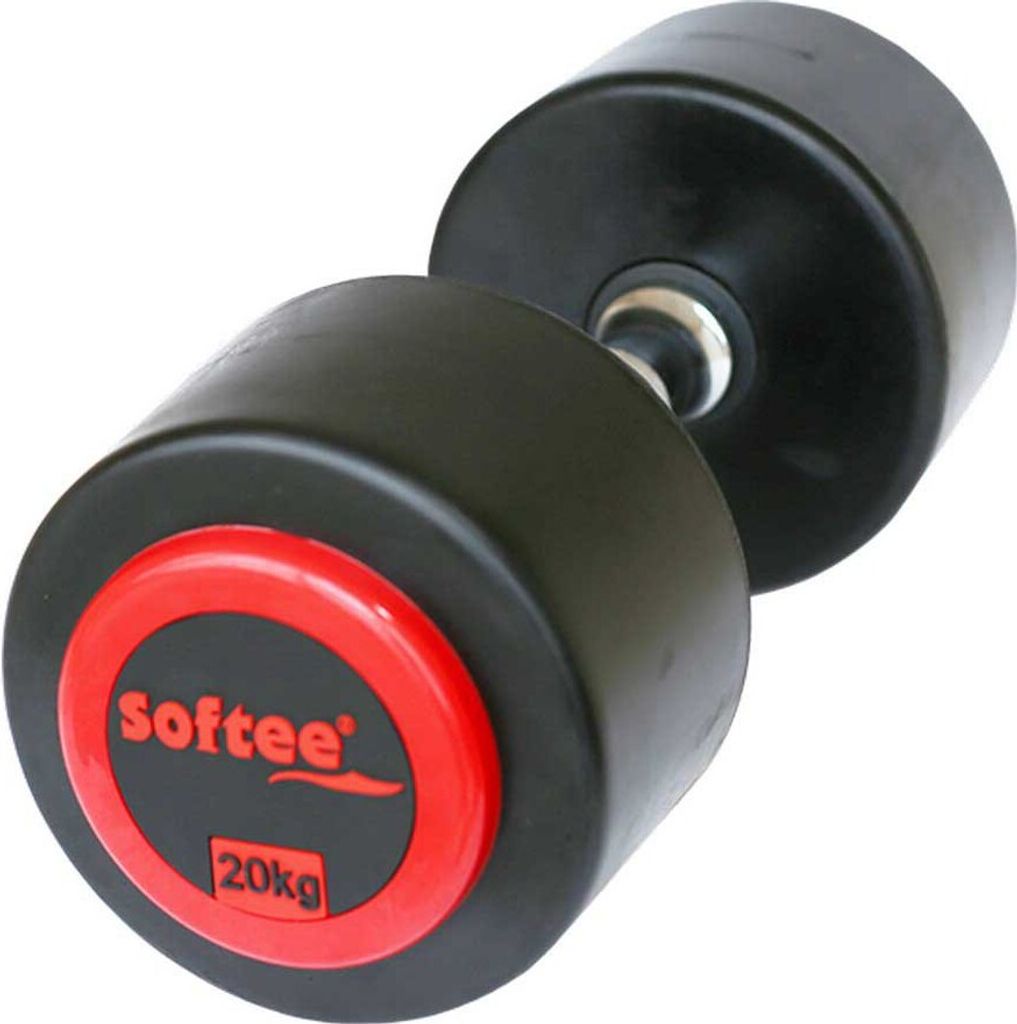 Softee Pro-sport Dumbbell 20 Kg Black 20 kg