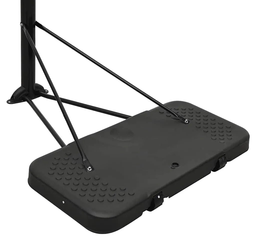 Panier de basket extérieur pour jardin avec pied ajustable vidaXL