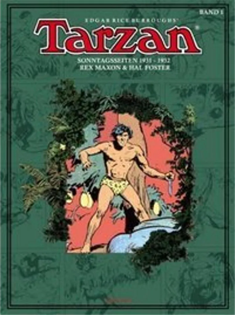 Album Tarzan Sonntagsseiten 01 - Archives de Presse 1931-1932 Luxe
