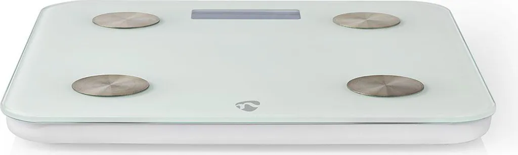 Balance Impédancemètre WLAN Nedis 8 Mémoires Verre Blanc iOS Android - 9