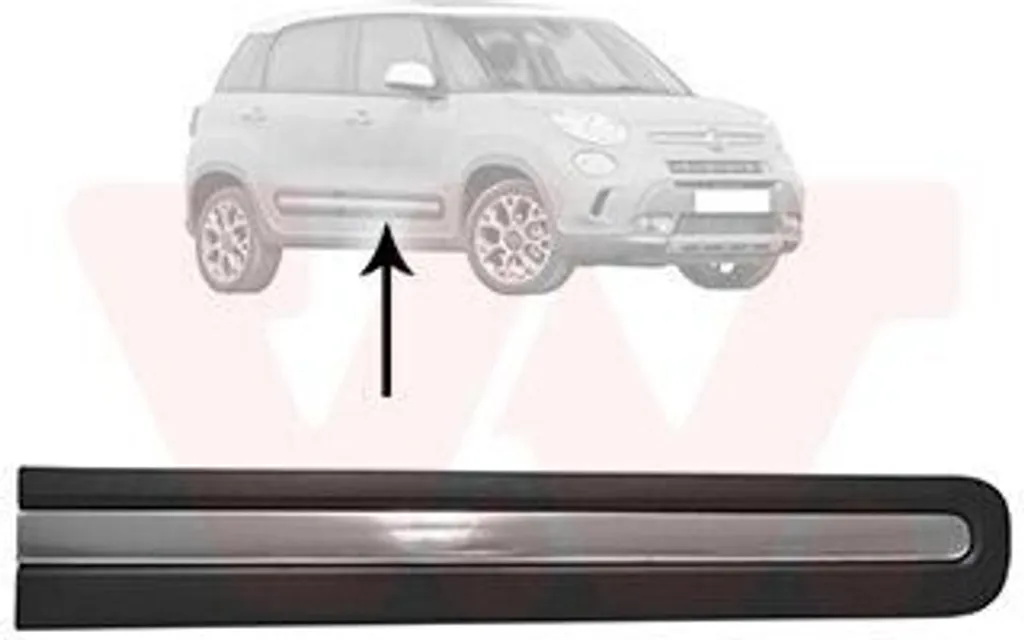 VAN WEZEL 1609404 Baguette de Porte Avant Droite pour FIAT 500L 351 352