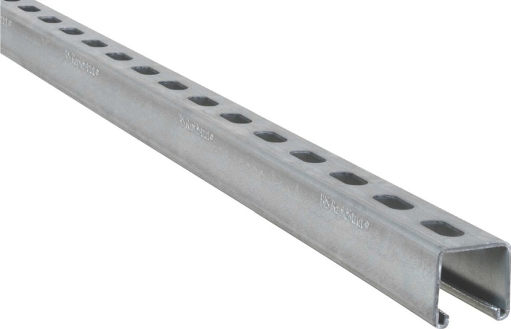 Walraven Montageschiene RapidRail WM0 2m C-Profil sendzimirverz. 27x18 1,2mm