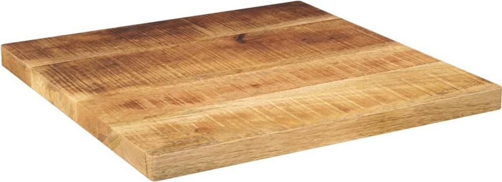 vidaXL Plateau de table 60x60x1,5 cm Carré Bois massif Image du produit 