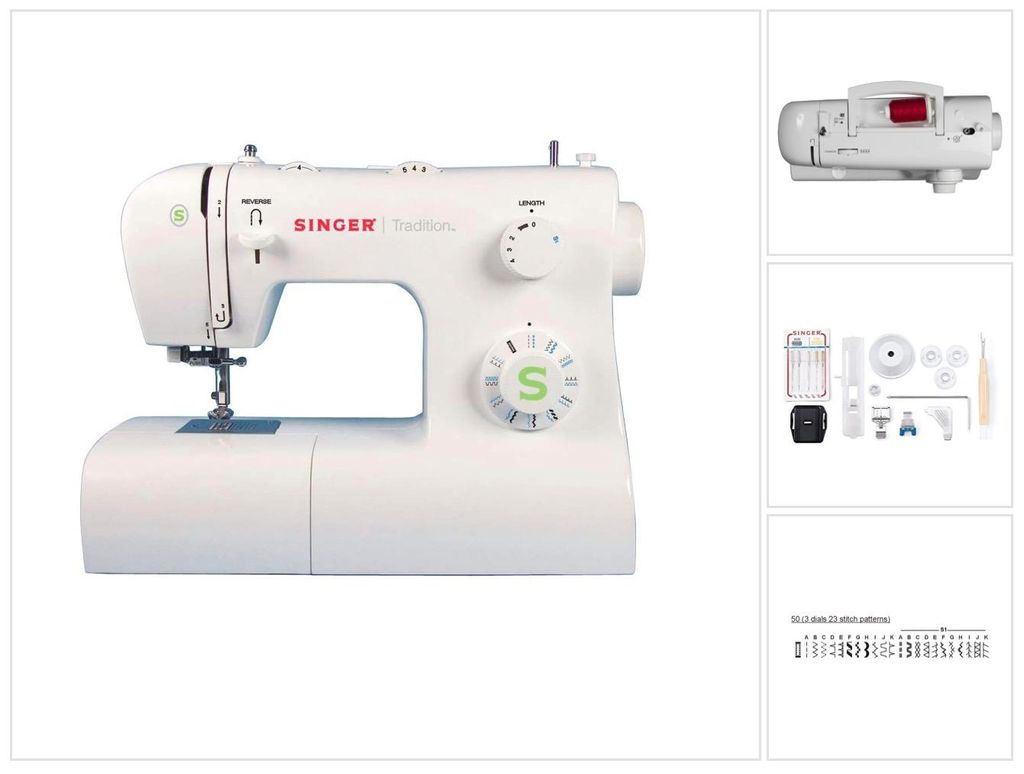 Mechanische Nähmaschine Tradition 2273 (weiß) Produktbild 