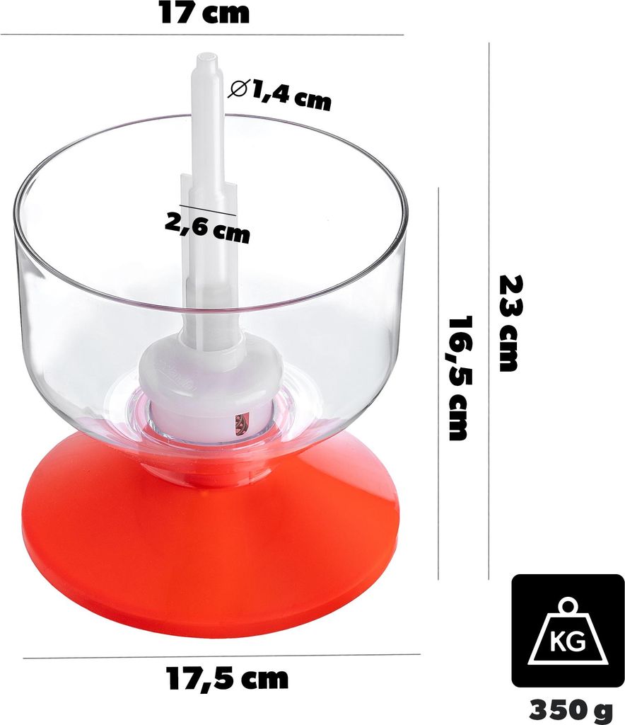 Bottle Bottle KADAX Glasflaschen 1L, 20 Stück, Saf Produktbild-Vorschau 5