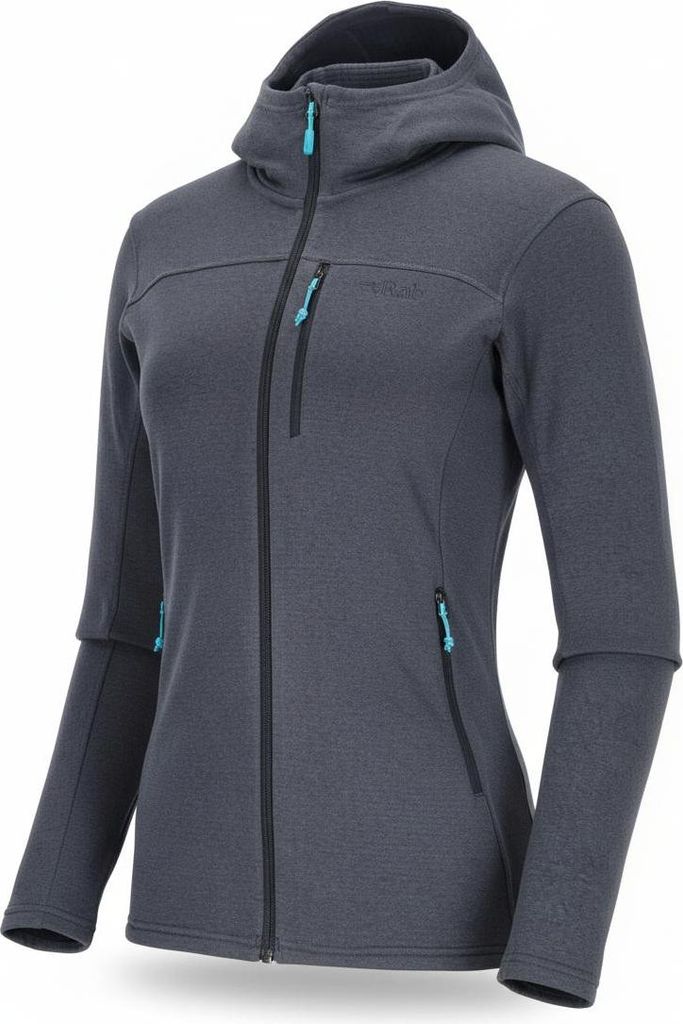 Rab Graviton Hoody Womens Größe: S / Farbe: beluga