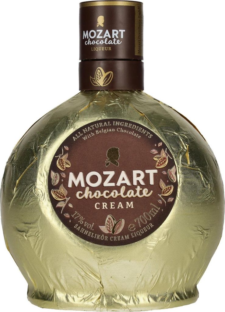 Mozart Chocolate Cream Sahnelikör 17% Vol. 0,7l Produktbild 