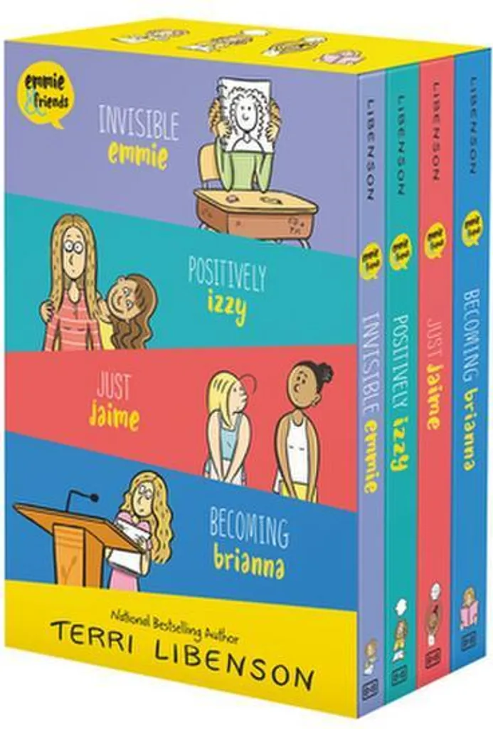 Lectures pour le Collège : Coffret 4 Livres Emmie & Friends à Collectionner