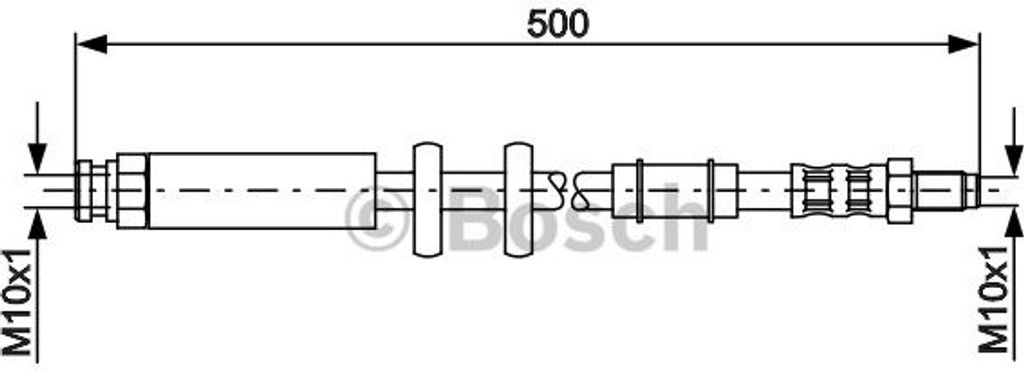 Bosch Bremsschlauch 1 987 481 067