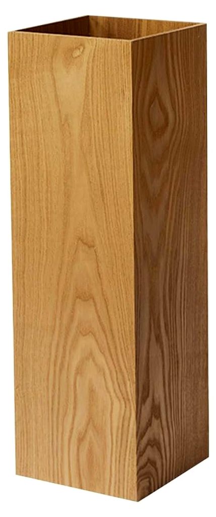 Regenschirmständer aus Holz Quadratischer Schirmhalter 20 x 6,3 Zoll Eleganter Schirmbehälter für Eingangsbereich, Wohnzimmer, Hotel und Büro z...
