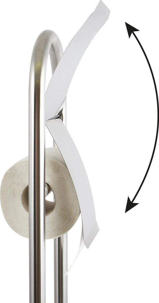 Msv Wc Garnitur Edelstahl 30X80Cm 2In1