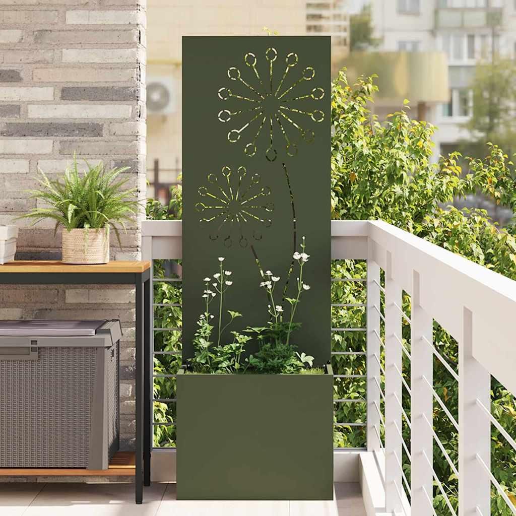 Maison Exclusive - Garten Sichtschutz-Leinwand Olivgrün 50 x 150 cm