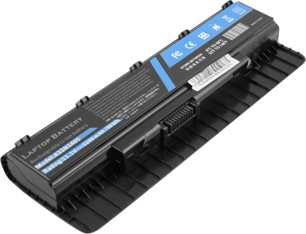 Batterie PC Portable Asus G551 G771 : Autonomie Retrouvée 5200mAh Noir