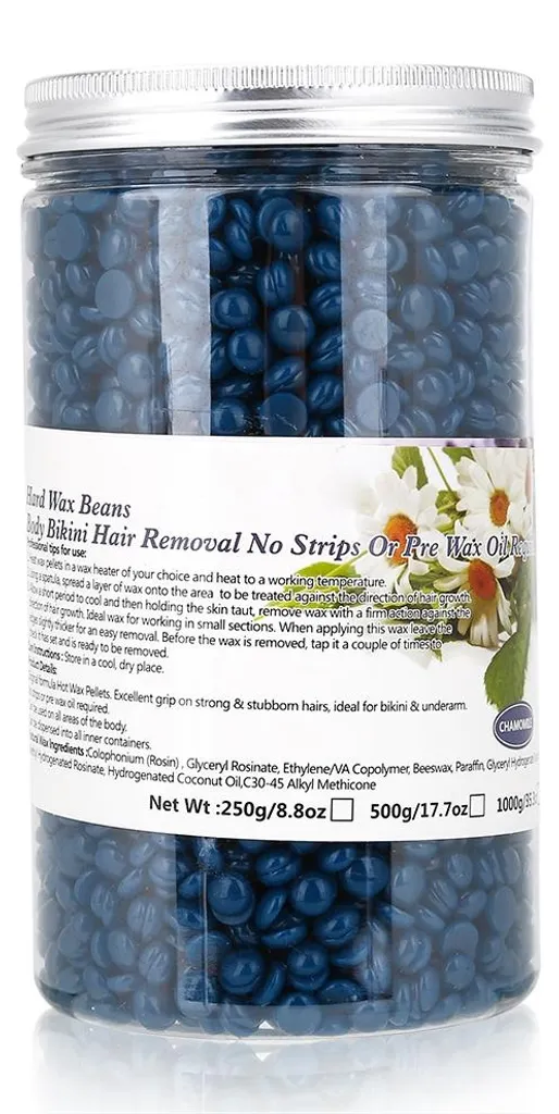 Grains de cire chaude apaisante camomille 500g pour peau sensible