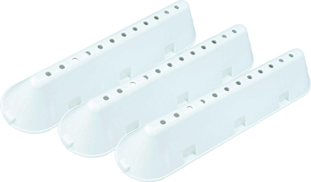 vhbw 3x Trommelrippe Ersatz für Ariston 482000023096, C00268109, C00533119 für Waschmaschine