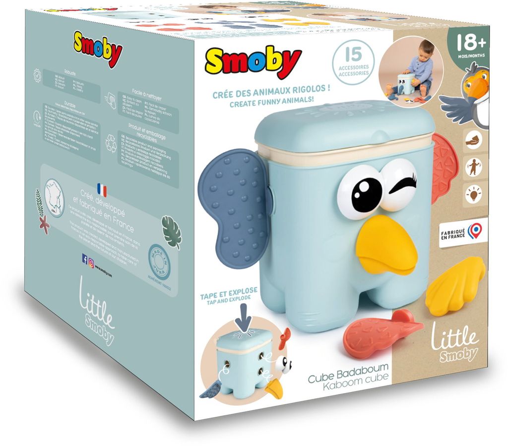 Smoby LS Kaboom Cube gioco di chiodini Immagine del prodotto 