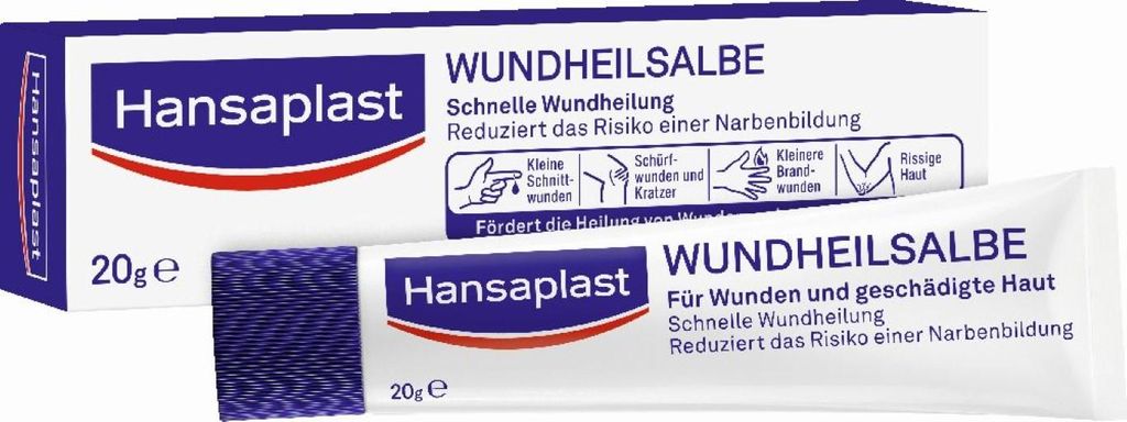 Hansaplast Wundheilsalbe, 20 g Salbe Produktbild 