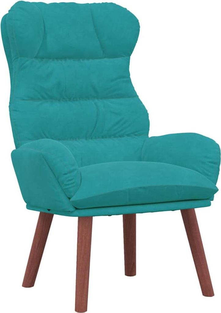 vidaXL Sessel Türkis 69 x 74 x 93 cm Samt