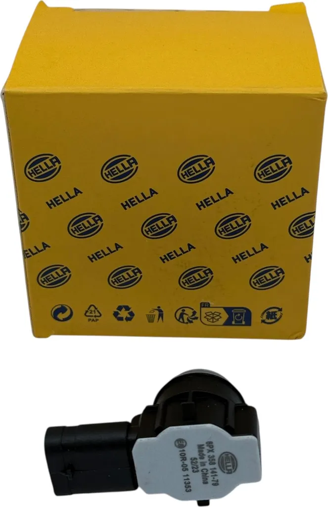 Capteur aide au stationnement HELLA 6PX 358 141-791 à 3 pôles
