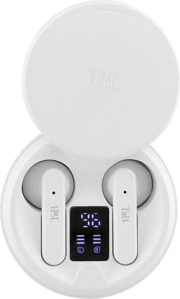 Casque sans fil T'nB Shiny 2 blanc : écouteurs Bluetooth haute fidélité