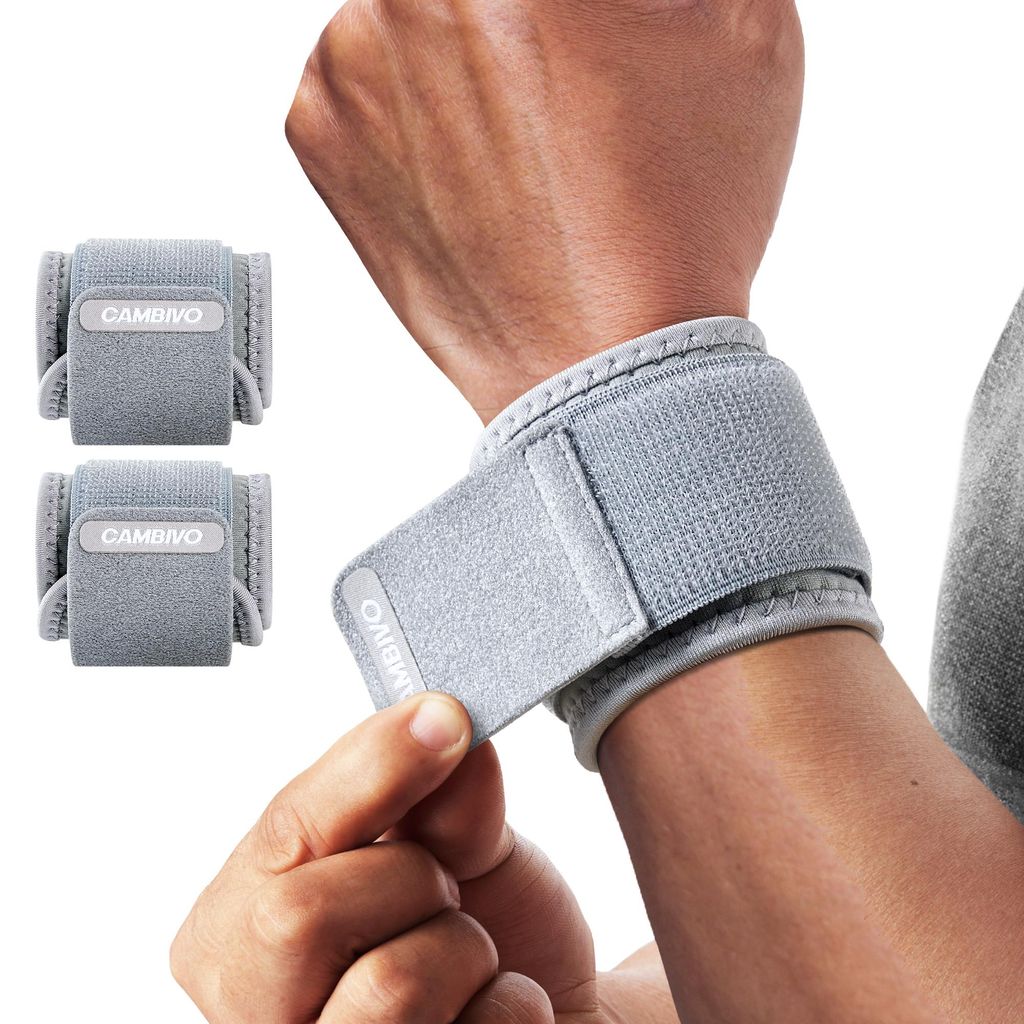 CAMBIVO Handgelenk Bandagen Krafttraining, 2 Stück Produktbild 