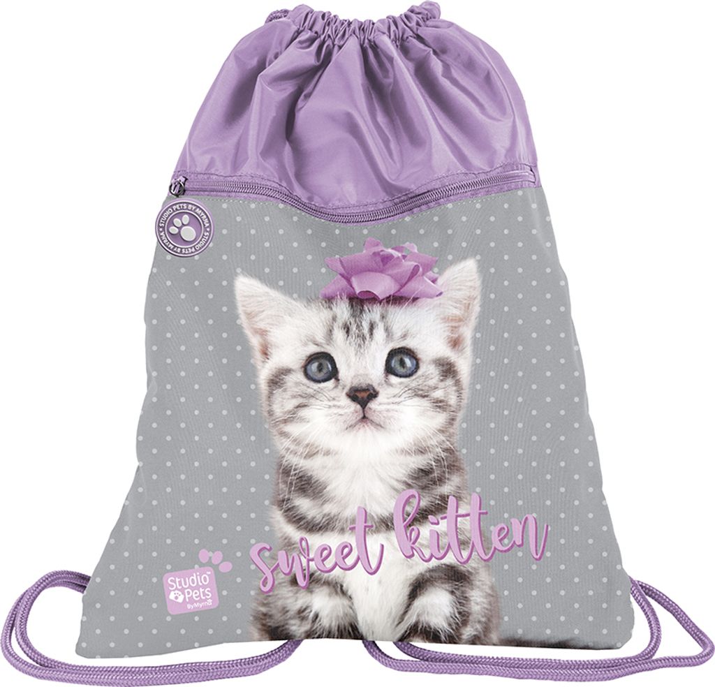 PASO Turnbeutel Sportbeutel Rucksack Tasche KATZE STUDIO Produktbild 