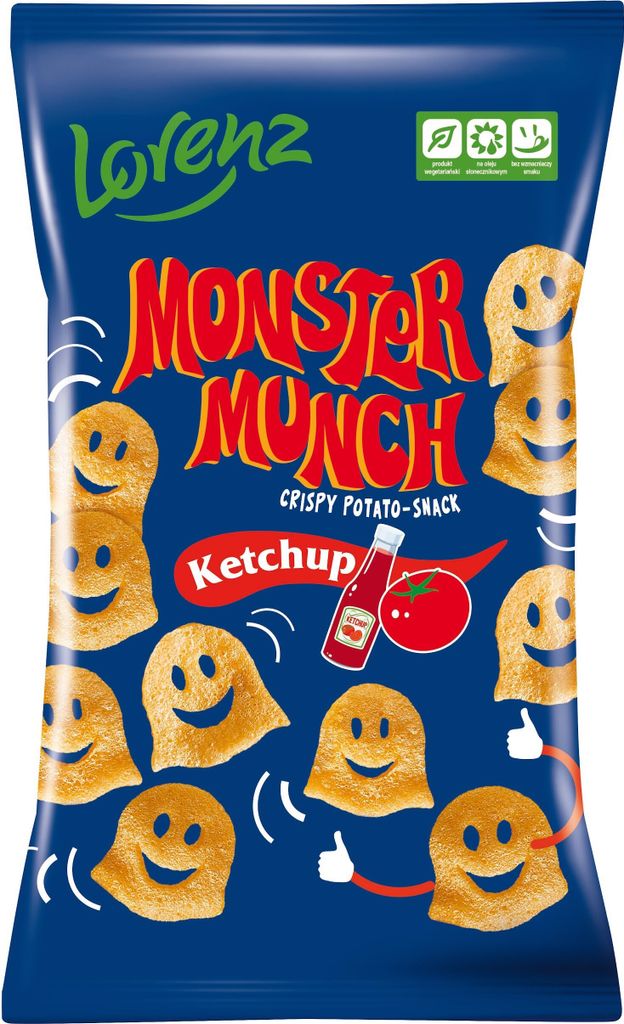 Monster Munch o smaku Ketchupu 100g Zdjęcie produktu 