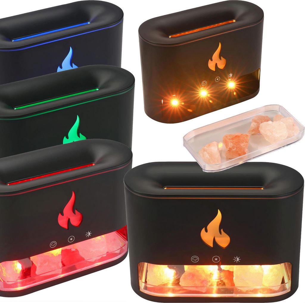 KRAFT&DELE | Luftbefeuchter, 250ml, für Schlafzimmer, Kühler Nebel Humidifier mit Öl Diffusor, Ultraschall Luftbefeuchter Zuhause