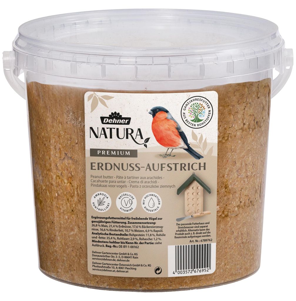 Dehner Natura Premium cibo per uccelli selvatici, crema di Immagine del prodotto 