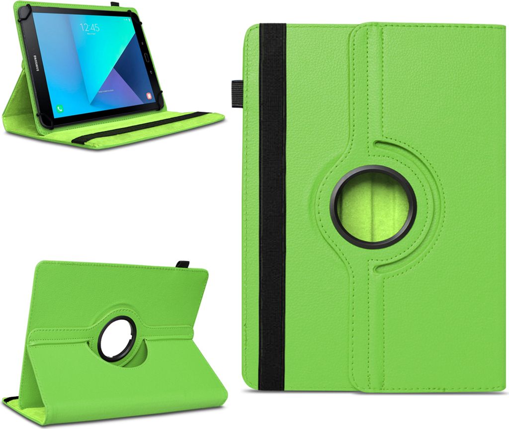 Schutzhülle kompatibel für Samsung Galaxy Tab 4 / 3 10.1 Tablet Hülle Case CoverFarben:Grün