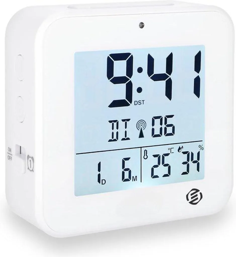 Réveil Radio Numérique DAB avec affichage LCD et double alarme quotidienne