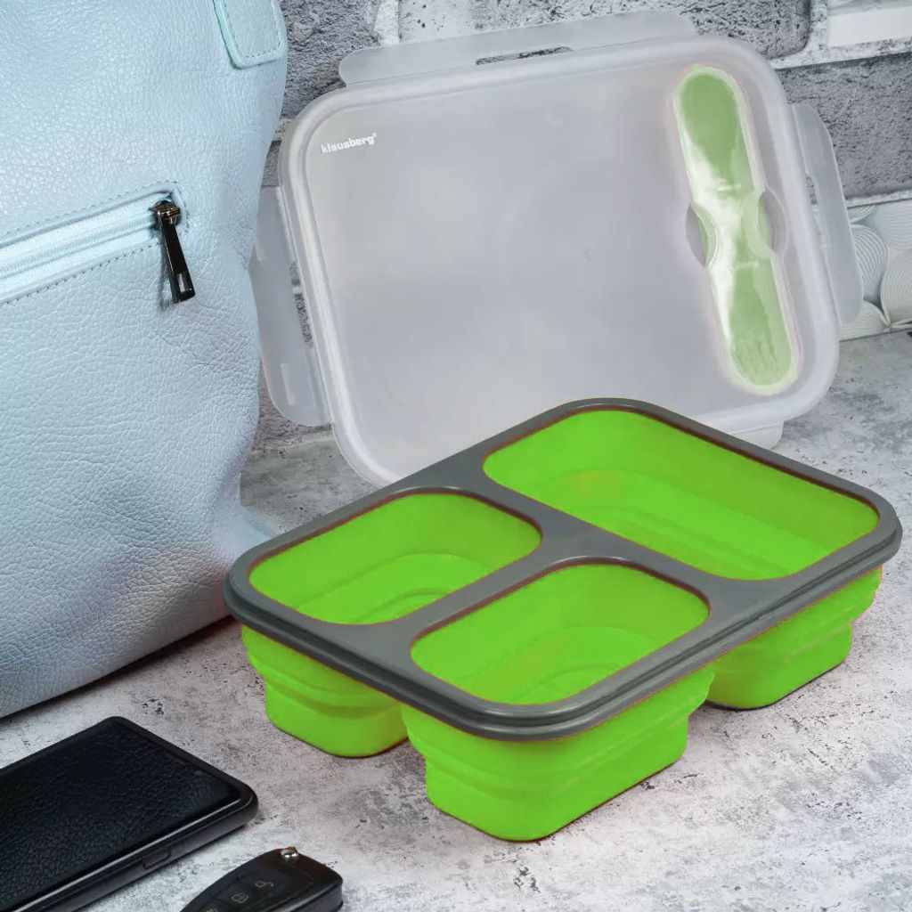 Klausberg Silikon Faltbare Lunchbox Kb-7024 Produktbild 