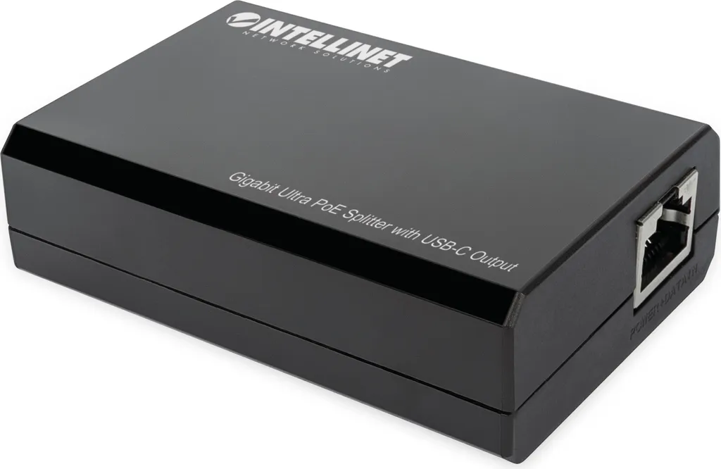 Alimenter un PC portable en PoE avec le Splitter USB-C 45W Gigabit